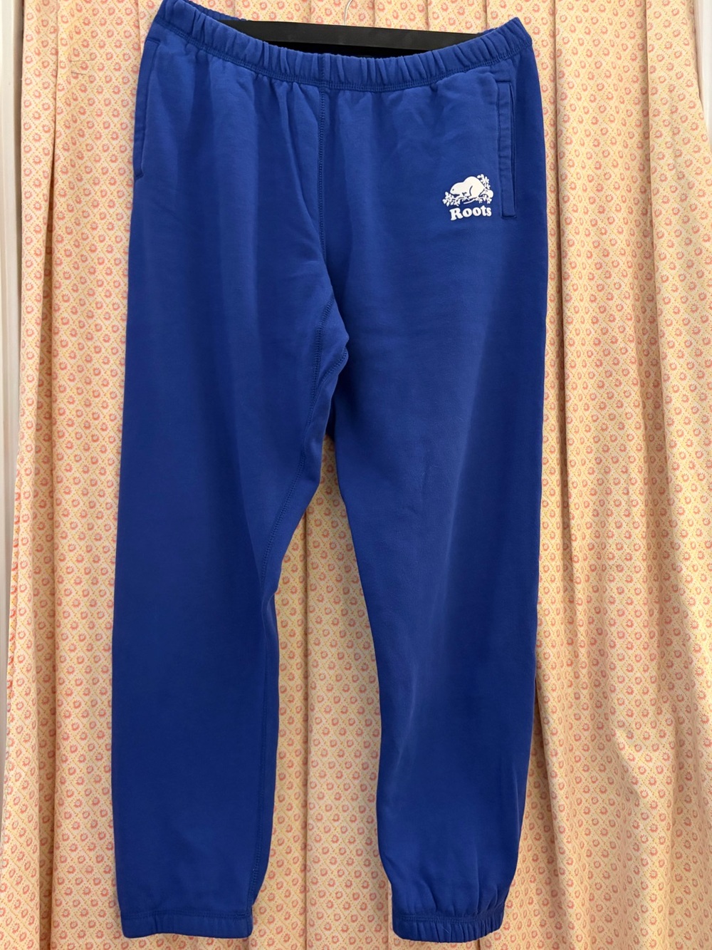 Royal Blue Roots Organic Original Sweatpants in Medium *see matching set*
